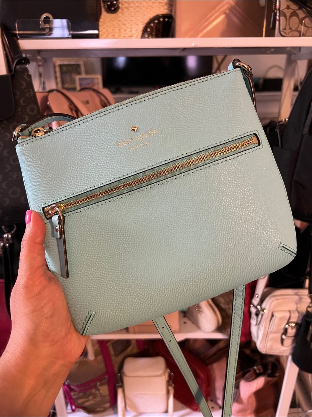 ♠️ Kate Spade Aqua Crossbody